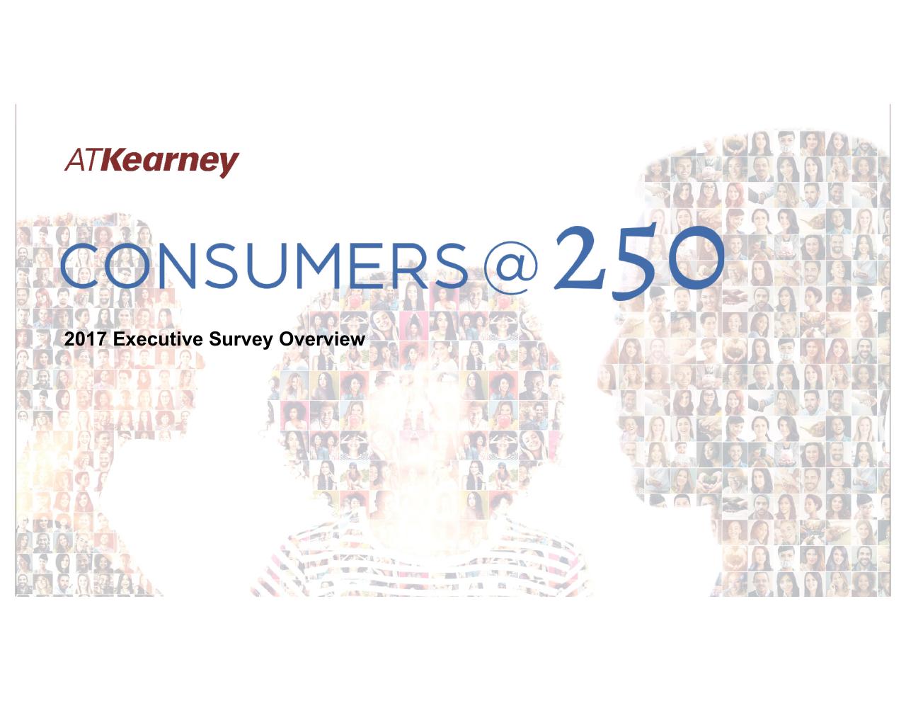 Consumers At 250 Kearney consulting deck cover