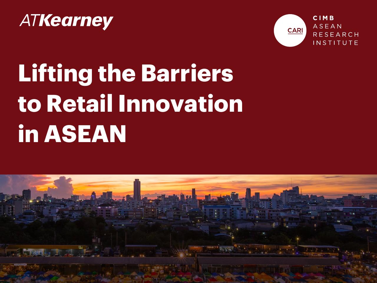 Lifting The Barriers To Retail Innovation In Asean consulting deck cover