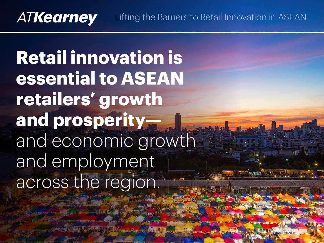 Cover slide 13 from Lifting The Barriers To Retail Innovation In Asean
