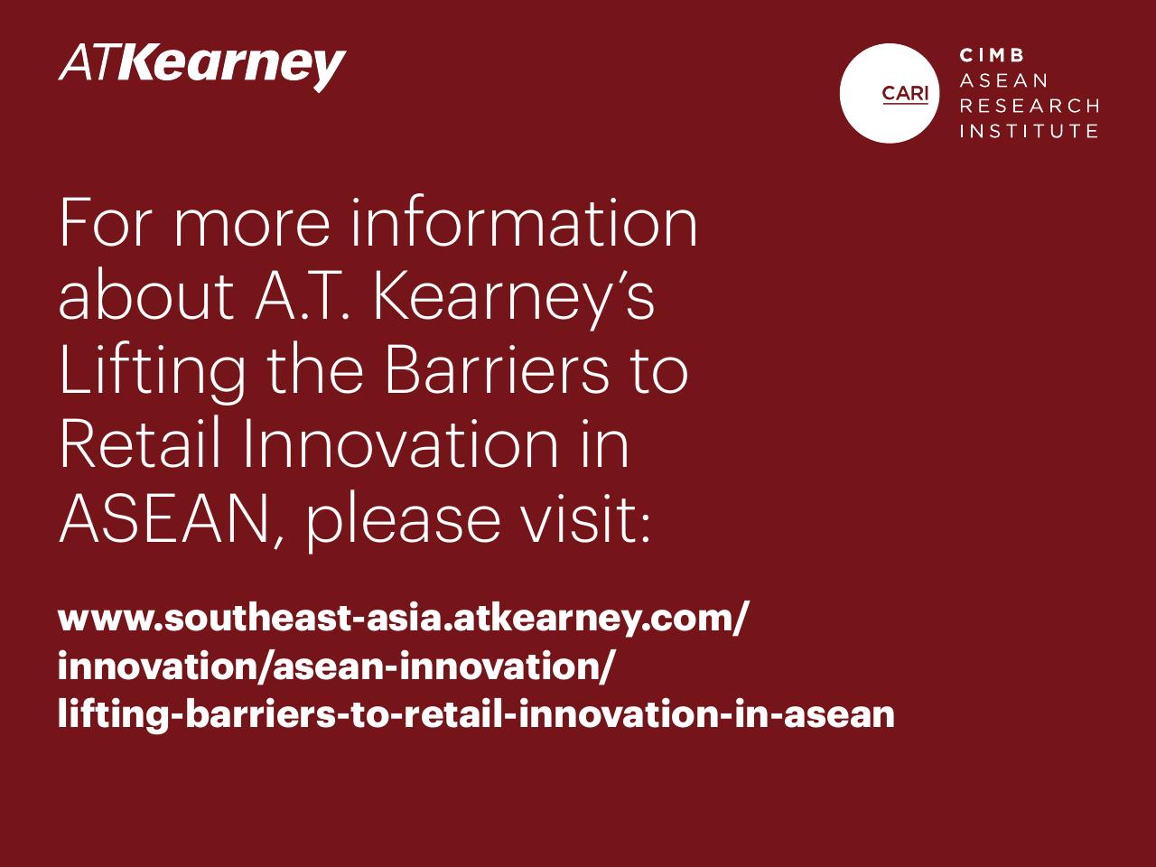 Text slide 14 from Lifting The Barriers To Retail Innovation In Asean