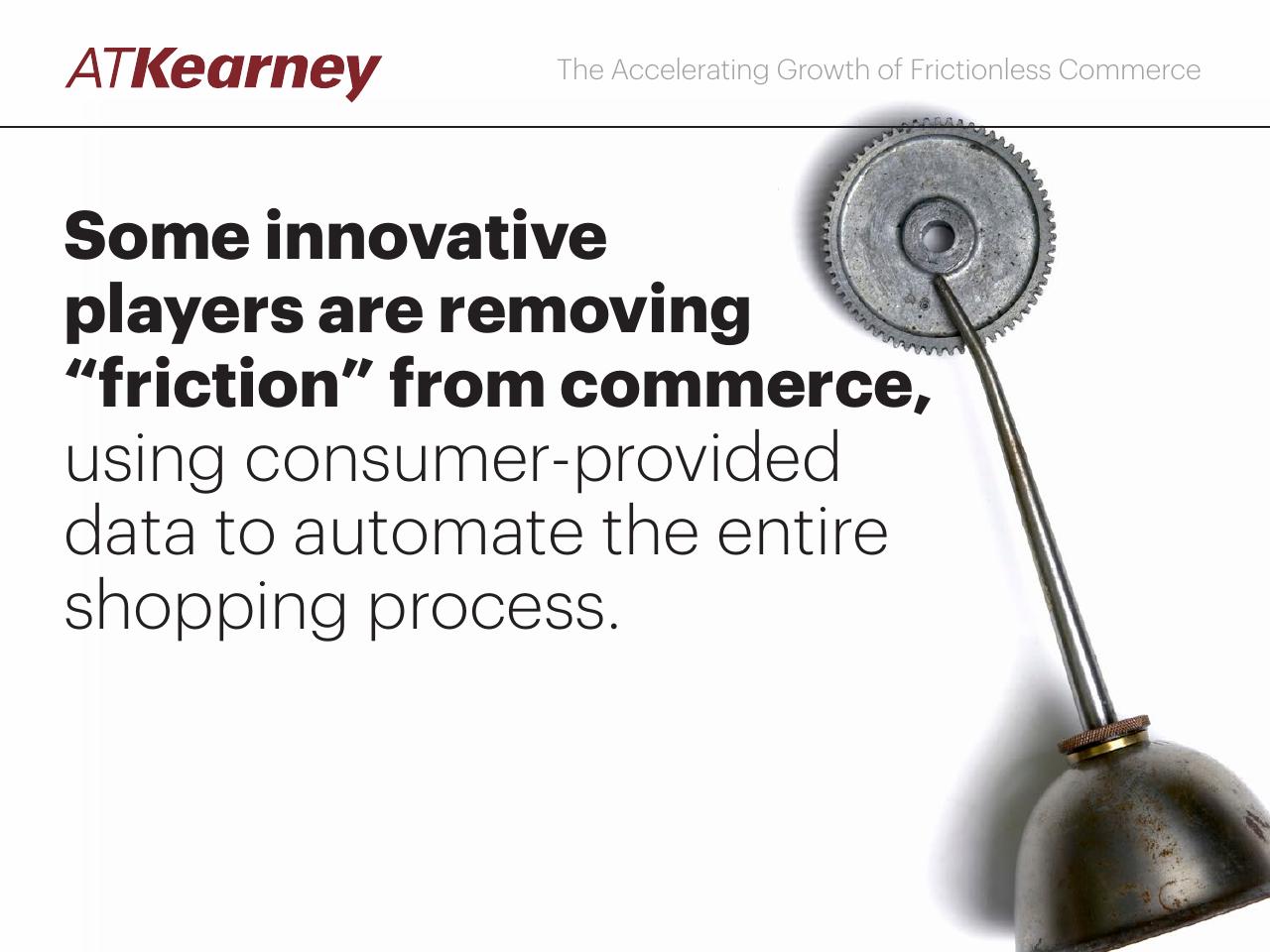 Text slide 4 from The Accelerating Growth Of Frictionless Commerce