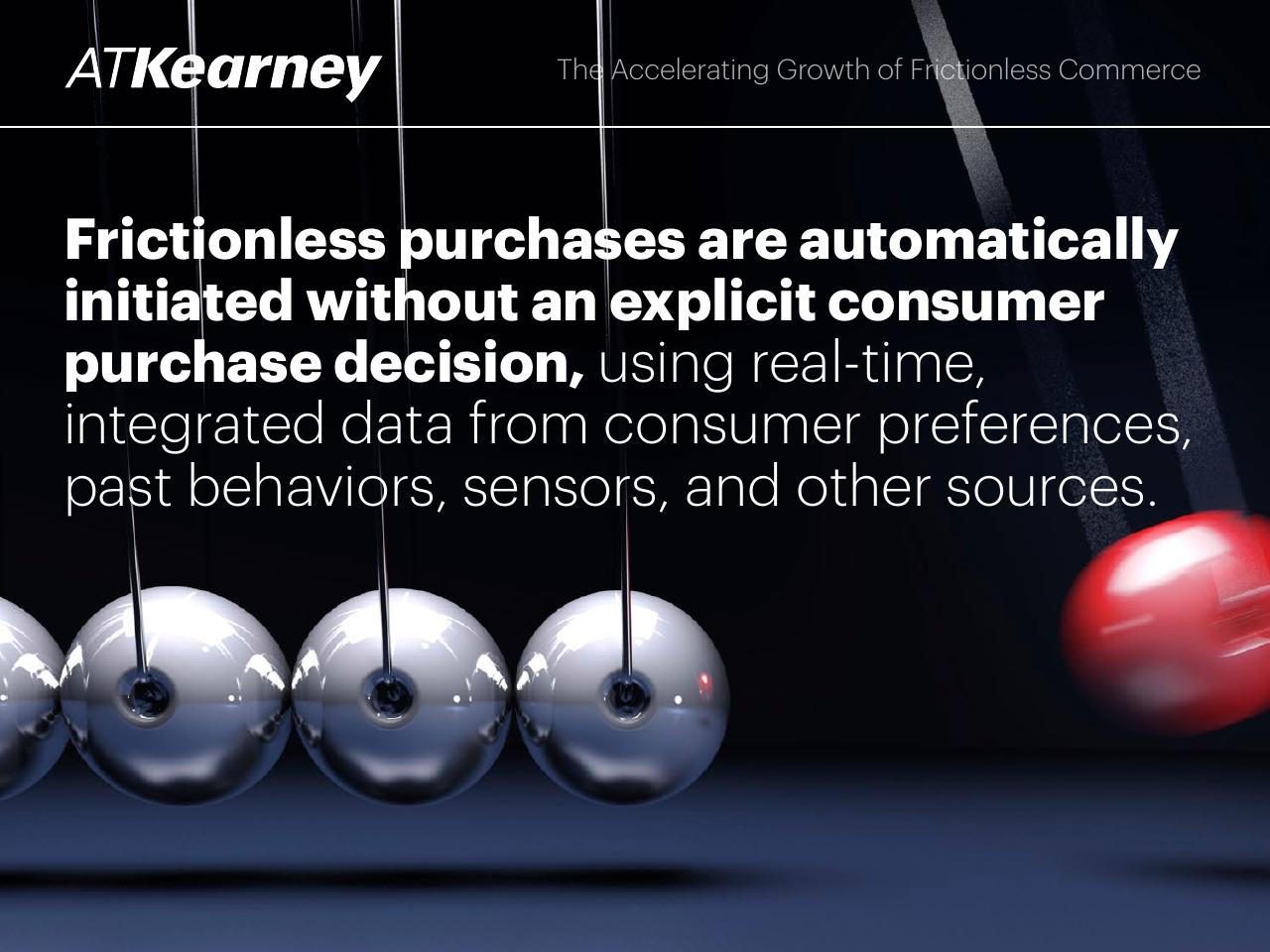 Text slide 5 from The Accelerating Growth Of Frictionless Commerce