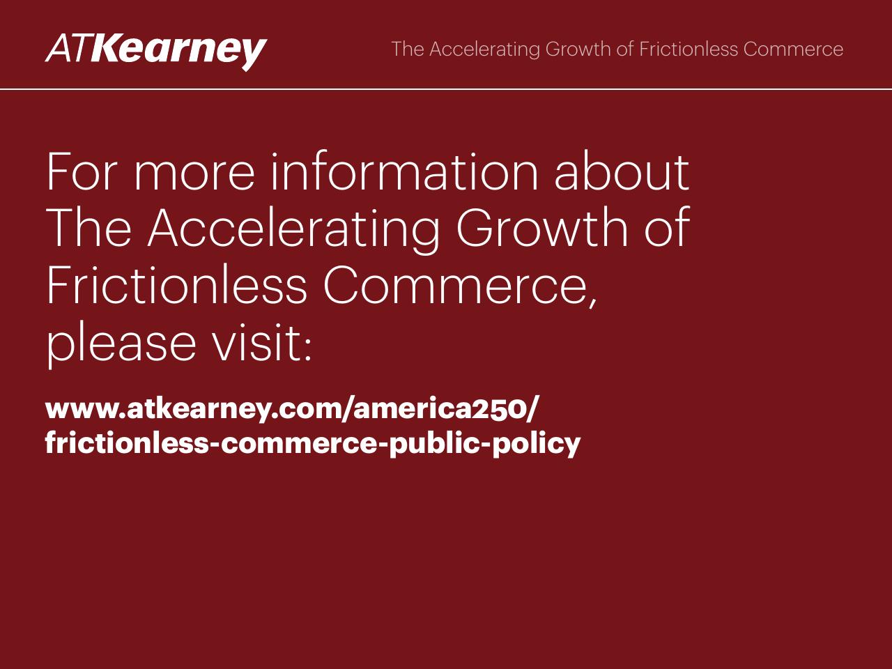 Cover slide 14 from The Accelerating Growth Of Frictionless Commerce