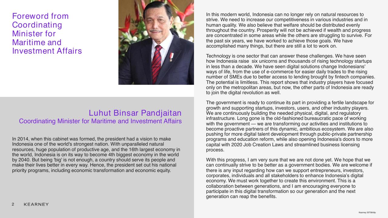 Text slide 2 from Unlocking The Next Wave Of Digital Growth_ Beyond Metropolitan Indonesia Kearney
