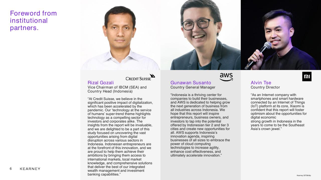 Team slide 6 from Unlocking The Next Wave Of Digital Growth_ Beyond Metropolitan Indonesia Kearney
