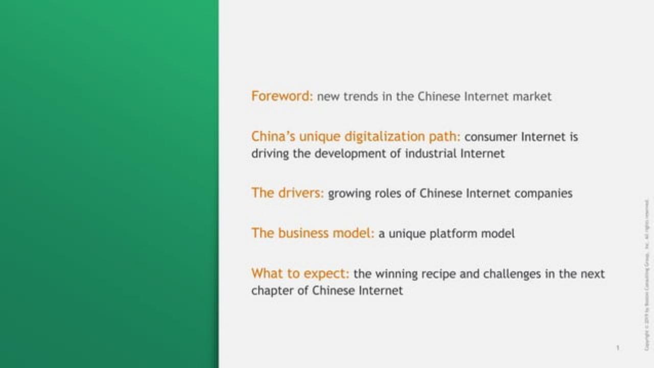 Agenda slide 2 from Decoding The Chinese Internet 2.0 : Get Ready For The Next Chapter
