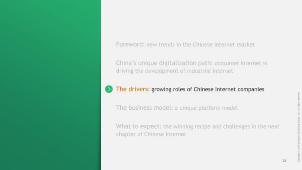 Section Divider slide 29 from Decoding The Chinese Internet 2.0 : Get Ready For The Next Chapter