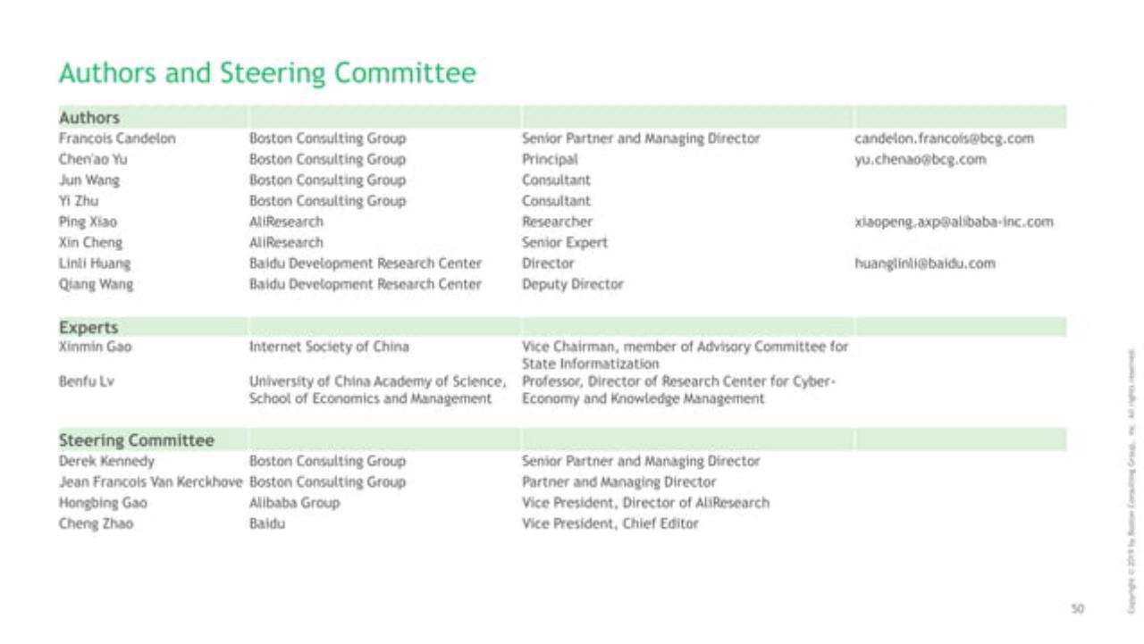 Table slide 51 from Decoding The Chinese Internet 2.0 : Get Ready For The Next Chapter