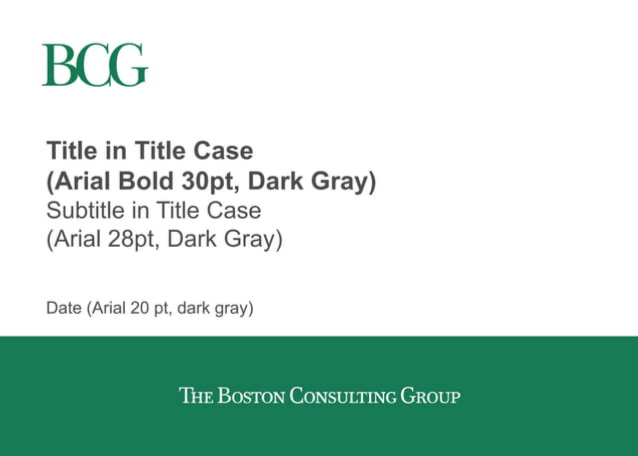 Title Slide consulting deck cover
