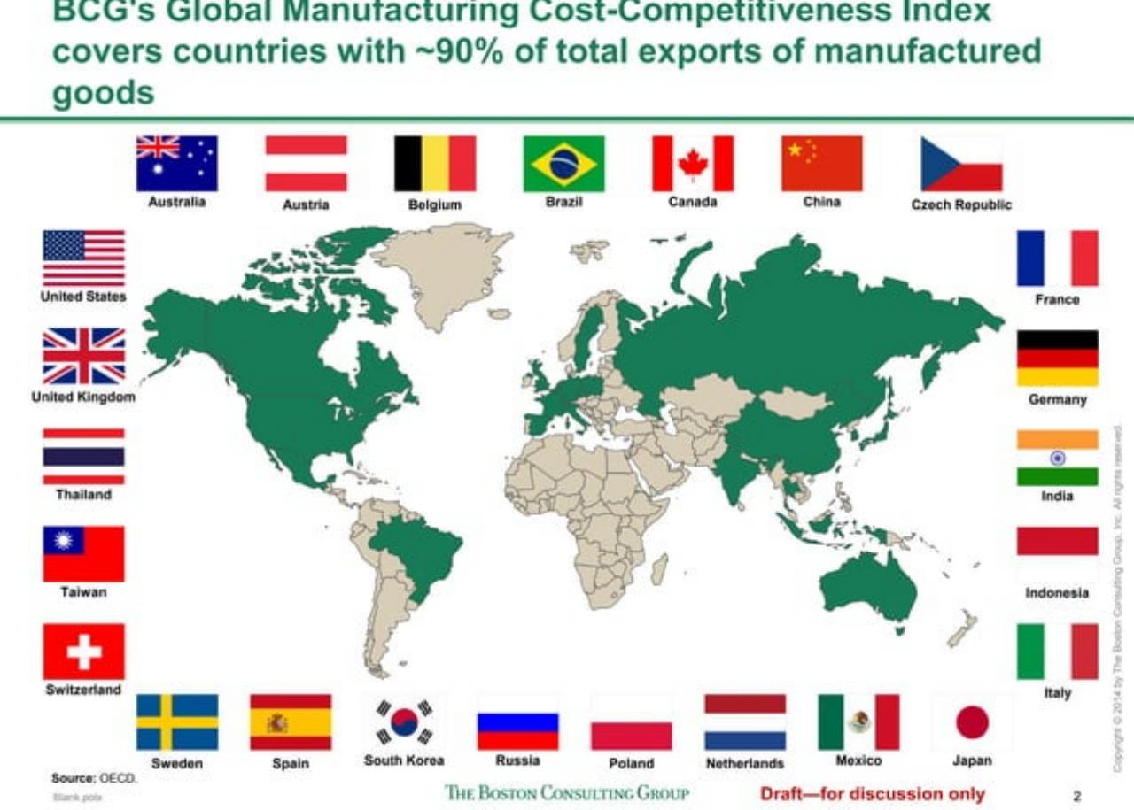 Chart slide 3 from The Shifting Economics Of Global Manufacturing