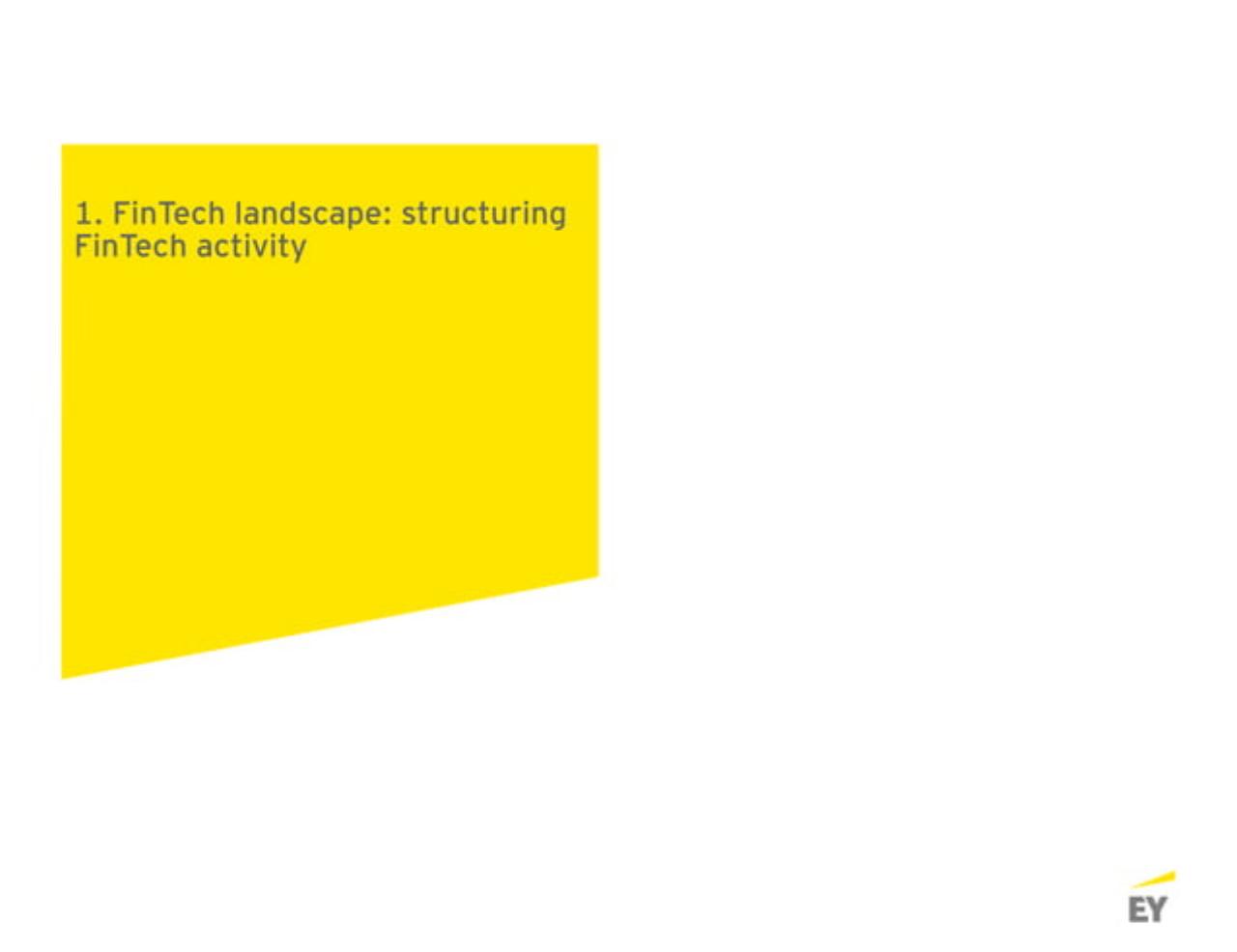 Section Divider slide 5 from Germanyfintechlandscape EY
