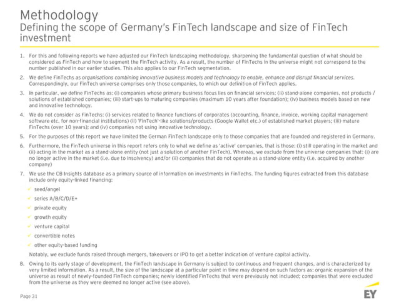 Text slide 32 from Germanyfintechlandscape EY