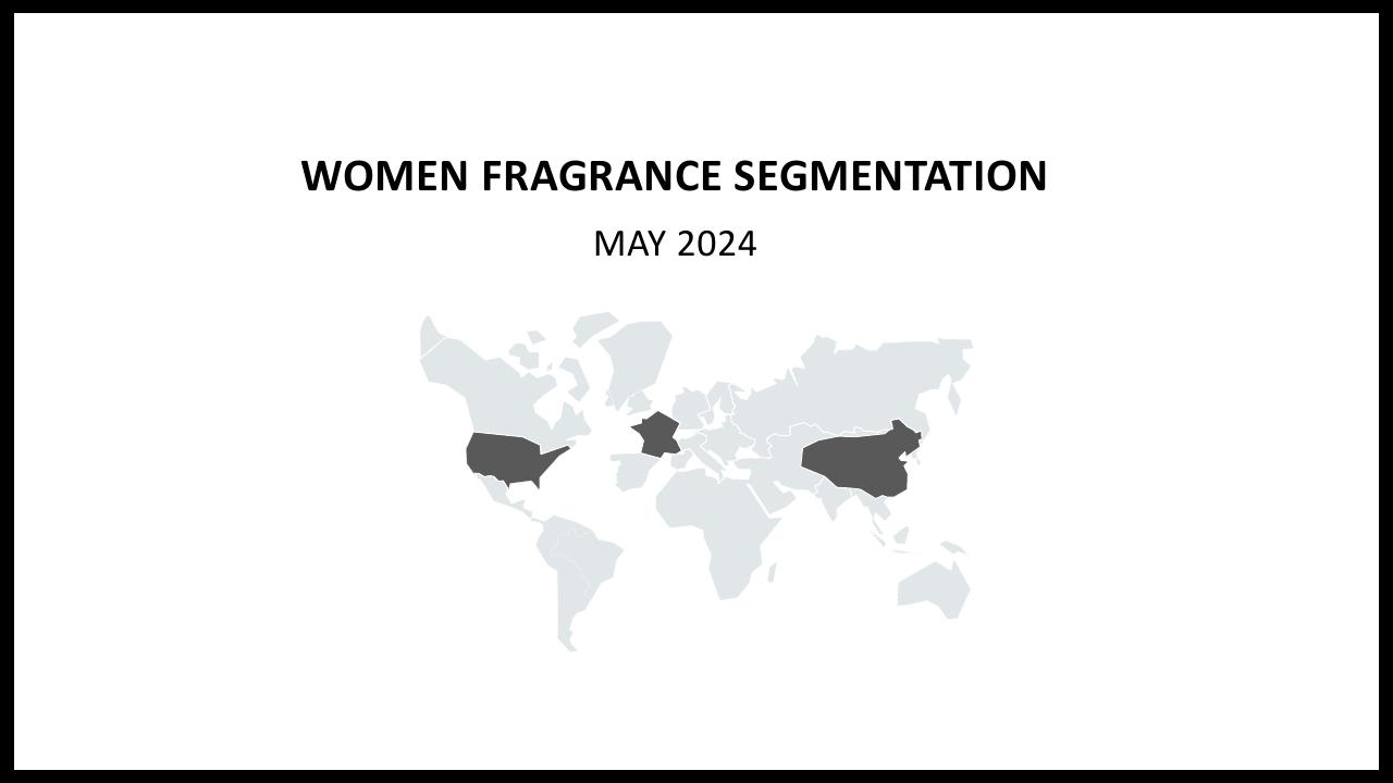 Template Fragrance Segmentation consulting deck cover