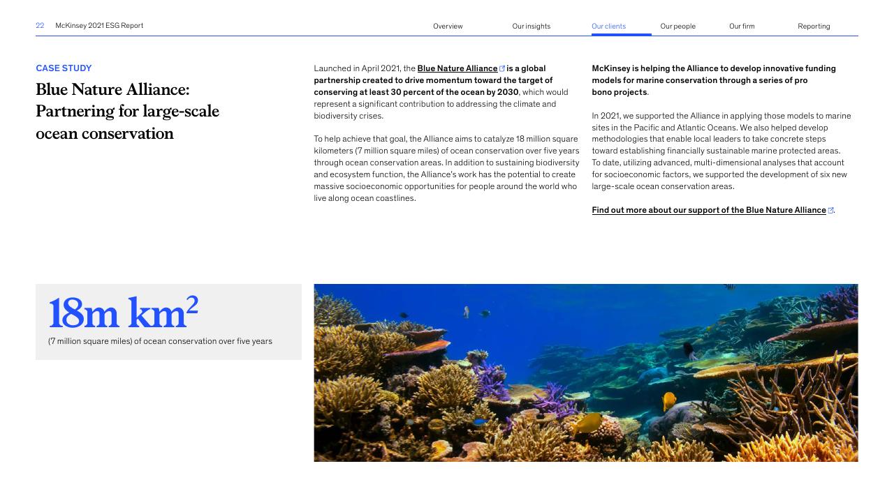 Case Study slide 22 from Accelerating Sustainable And Inclusive Growth McKinsey