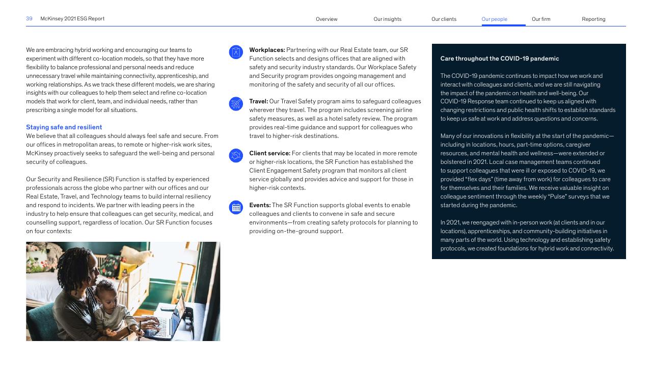 Text slide 39 from Accelerating Sustainable And Inclusive Growth McKinsey