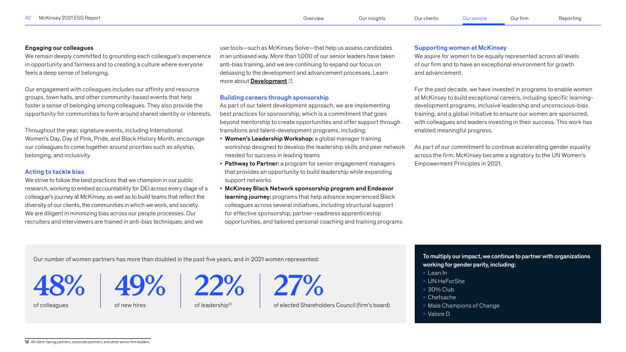 Text slide 42 from Accelerating Sustainable And Inclusive Growth McKinsey