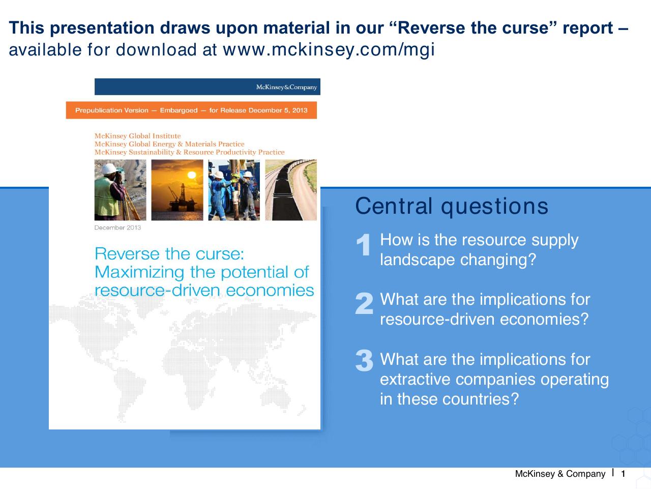 Agenda slide 2 from Attracting Responsible Mining Investment In Fragile And Conflict Affected Settings