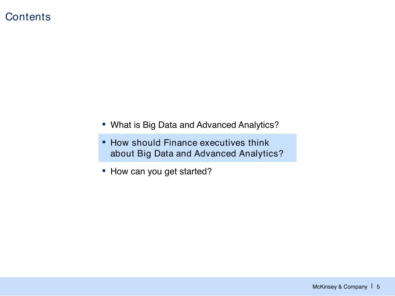 Agenda slide 6 from Big Data And Advanced Analytics Bdaa For The Finance Function