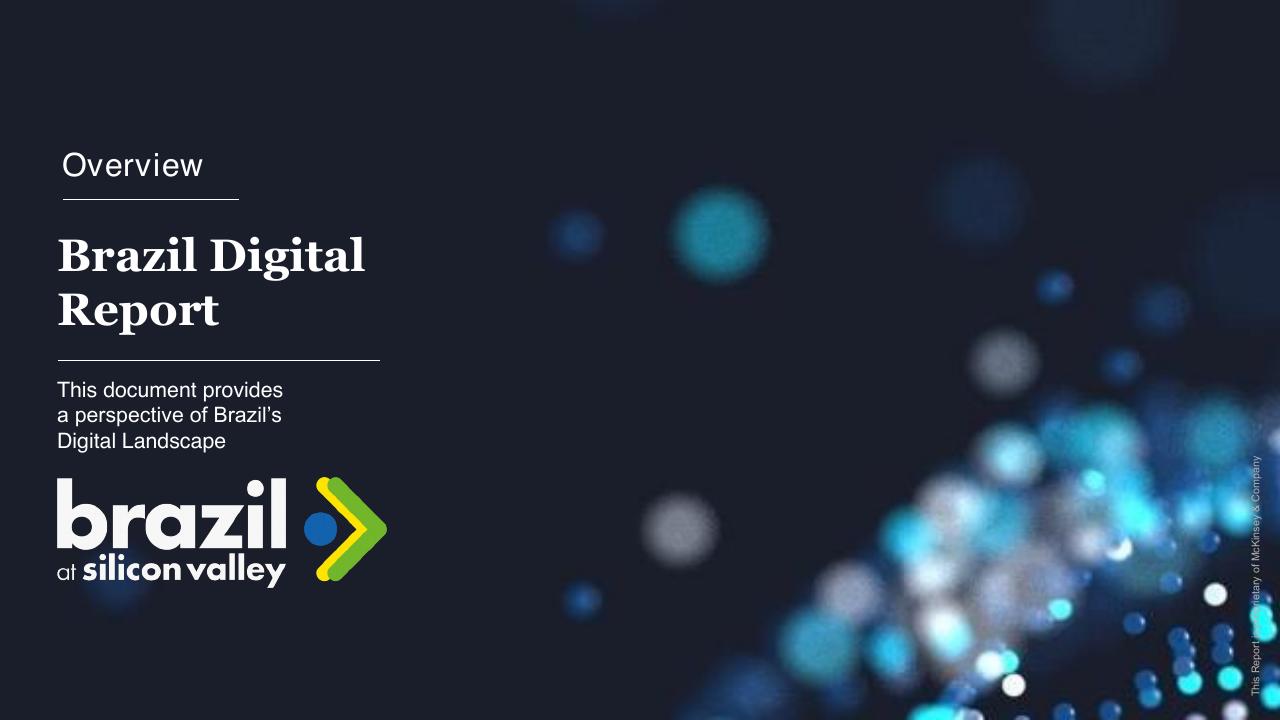 Brazil Digital Report McKinsey consulting deck cover