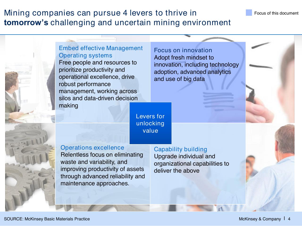 Framework slide 5 from Challenges In Mining Scarcity Or Opportunity_