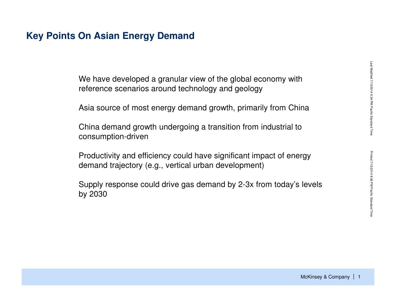 Text slide 2 from China Energy Demand Perspective