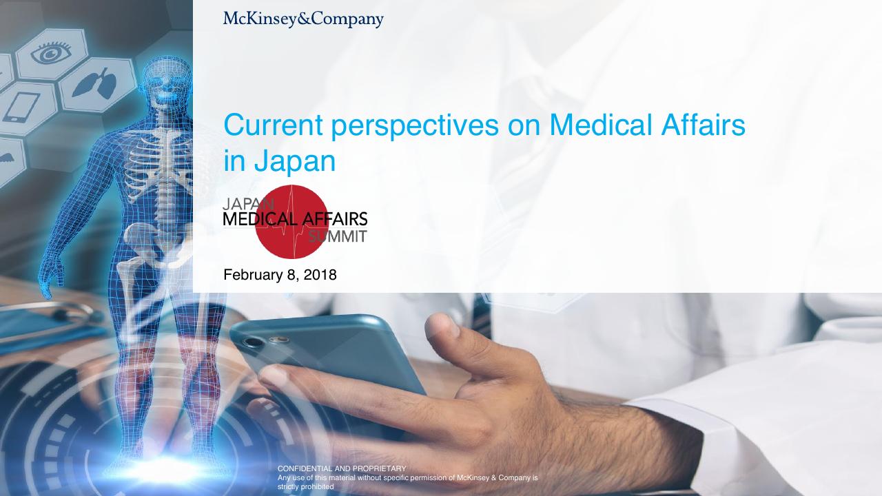 Current Perspectives On Medical Affairs In Japan consulting deck cover