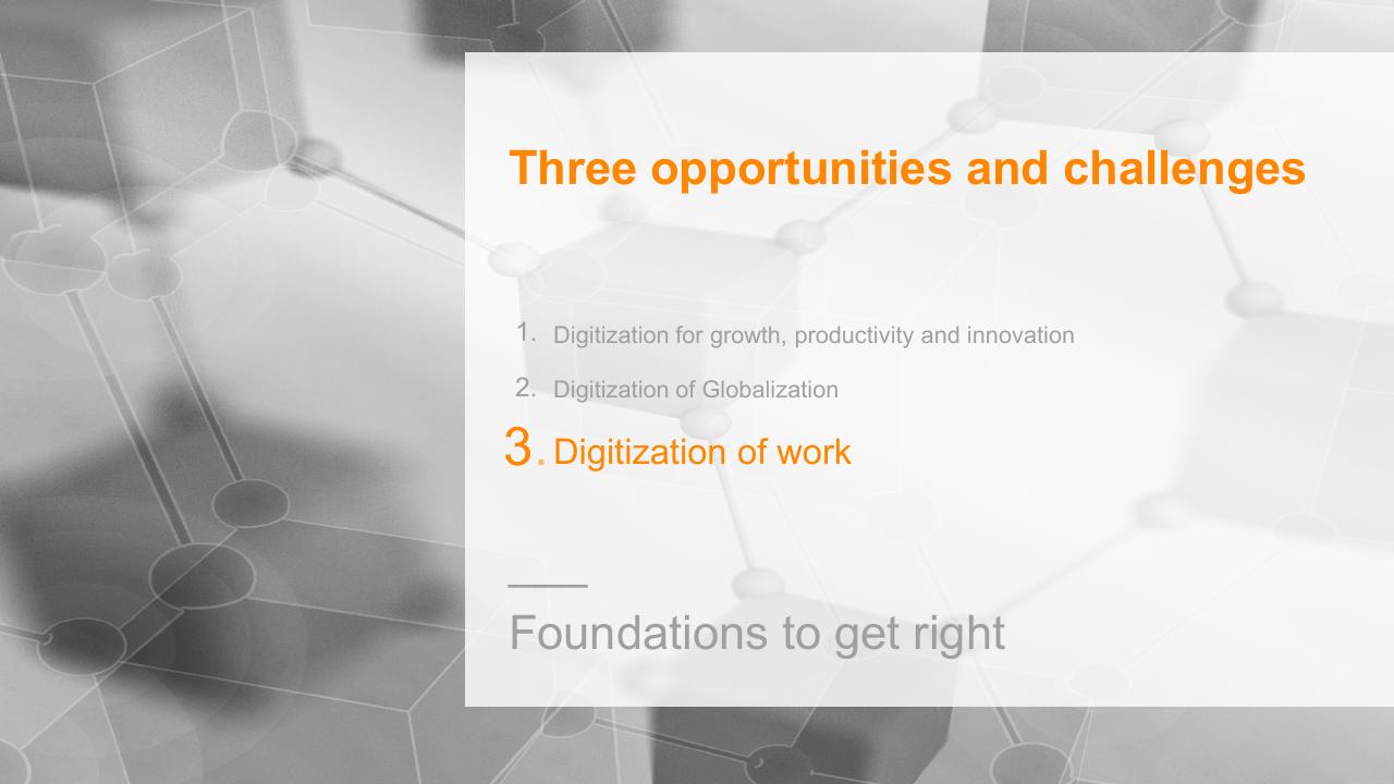 Process slide 13 from Digital Economy_ Trends Opportunities And Challenges McKinsey