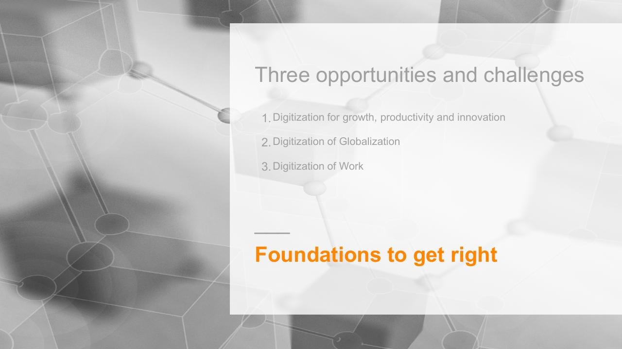 Text slide 17 from Digital Economy_ Trends Opportunities And Challenges McKinsey