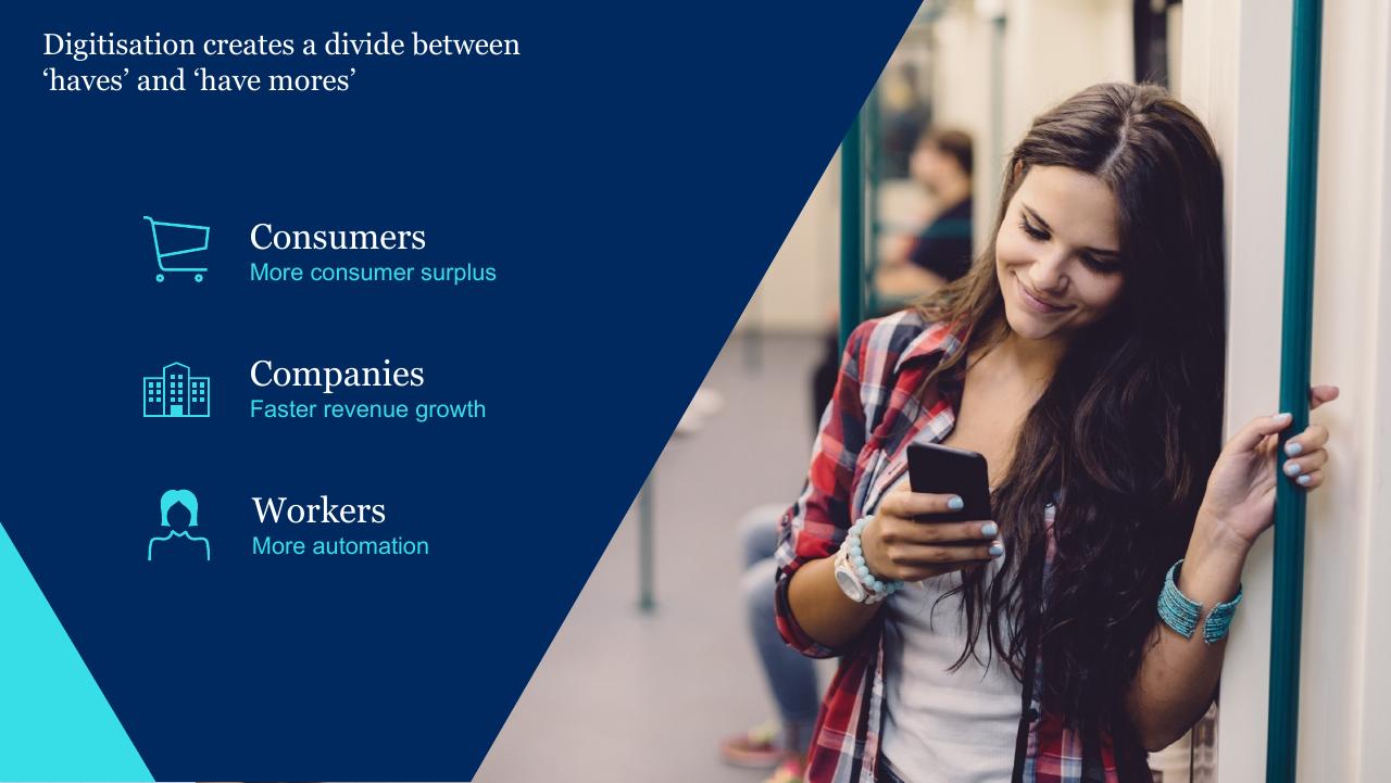 Text slide 16 from Digital Europe_ Pushing The Frontier Capturing The Benefits