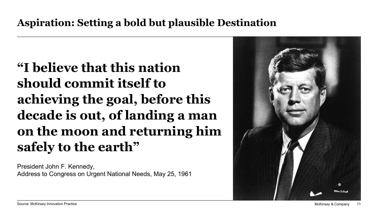 Quote slide 11 from Driving Innovation At Scale McKinsey