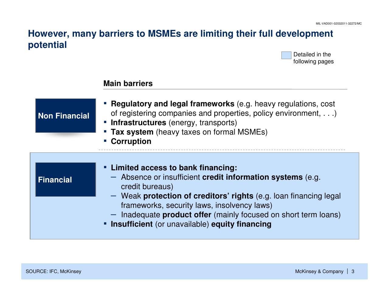Comparison slide 4 from Enhancing The Contribution Of Msmes To Economic Development Main Barriers And Possible Interventions