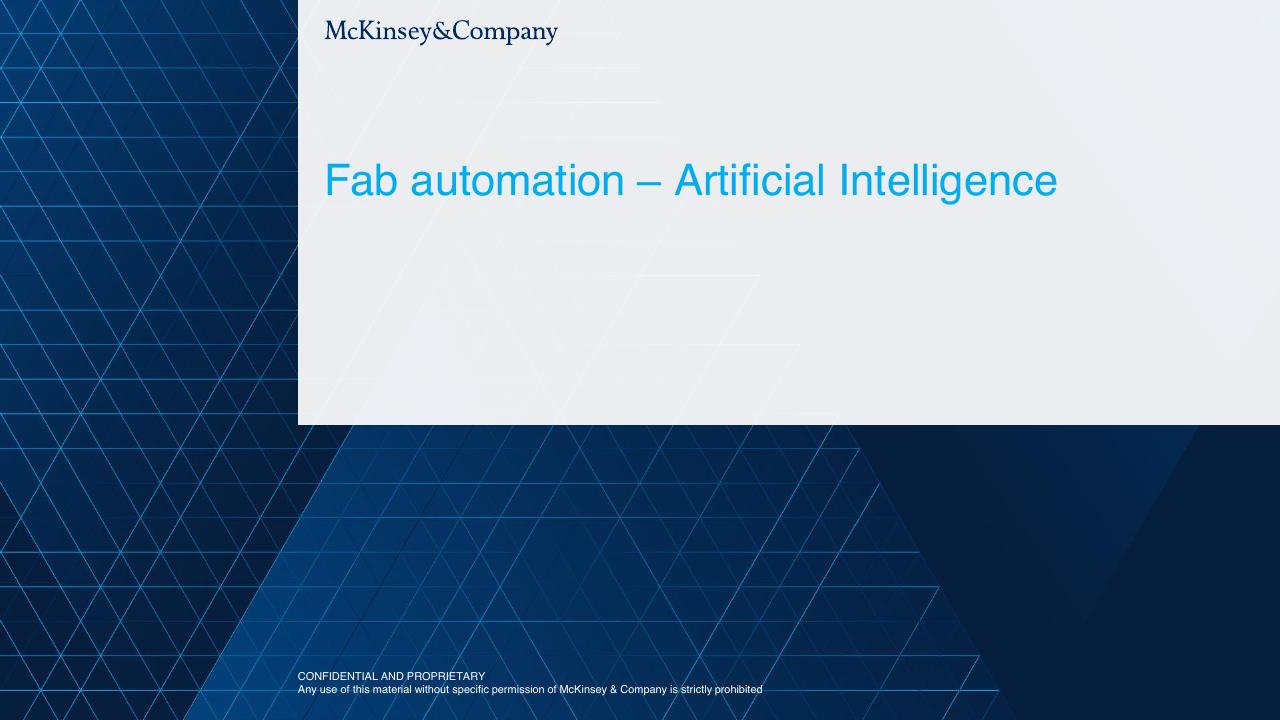 Fab Automation Artificial Intelligence consulting deck cover