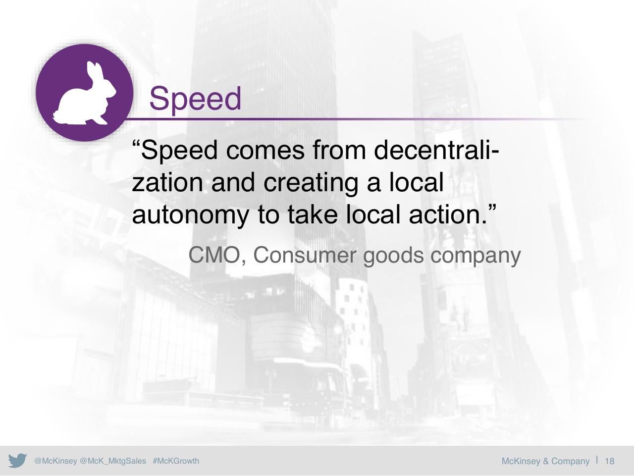 Quote slide 19 from Five Keys To Unlocking Growth In Marketings Golden Age