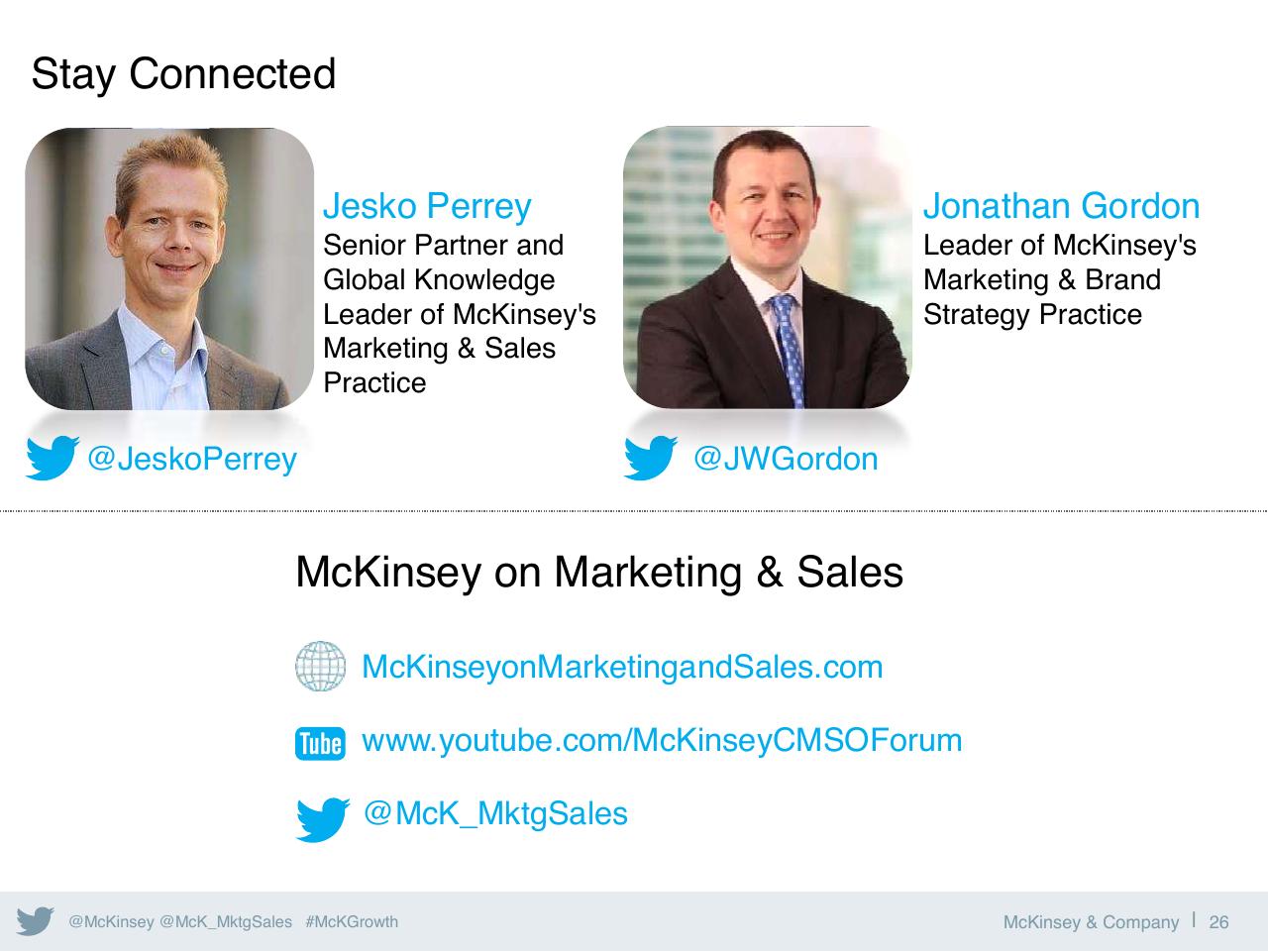 Team slide 27 from Five Keys To Unlocking Growth In Marketings Golden Age