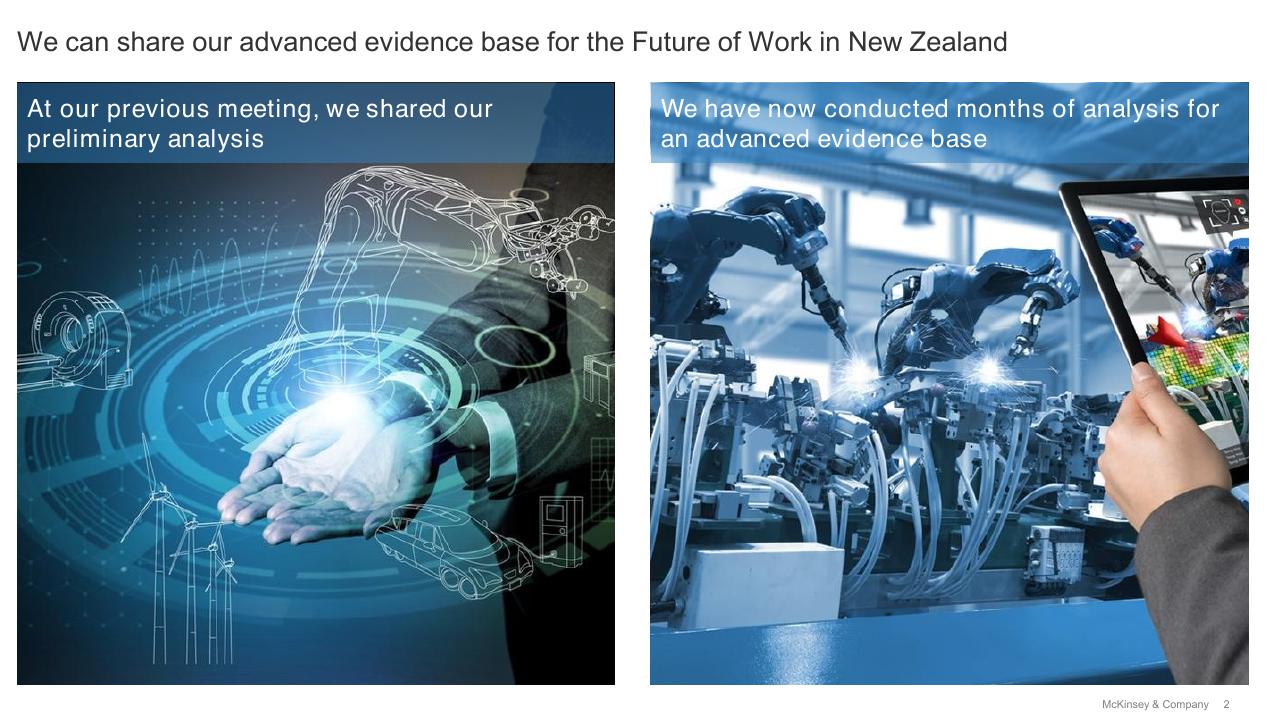 Comparison slide 3 from Future Of Work Tripartite Forum_ Evidence Base On The Future Of Work McKinsey