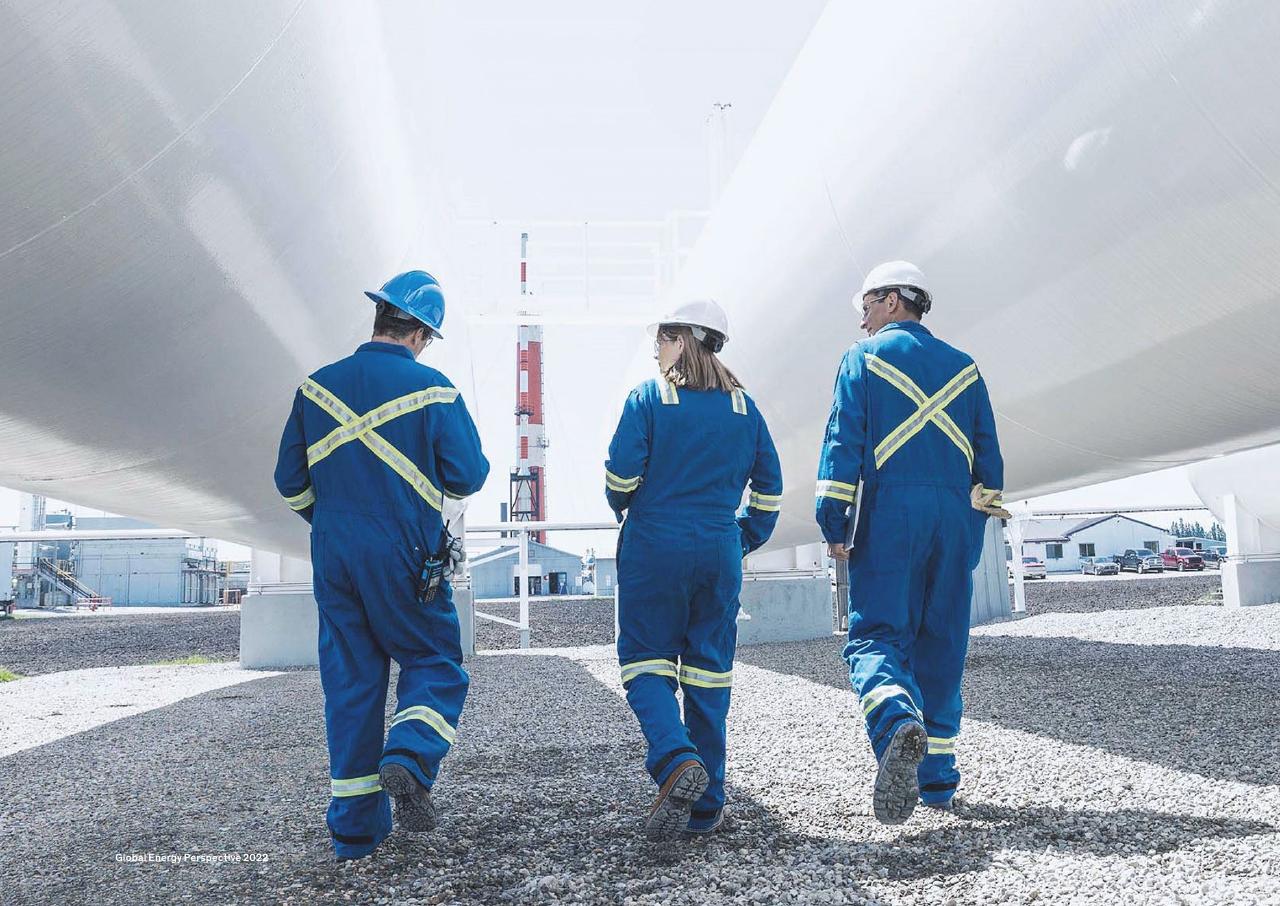 Cover slide 3 from Global Energy Perspective 2022 McKinsey