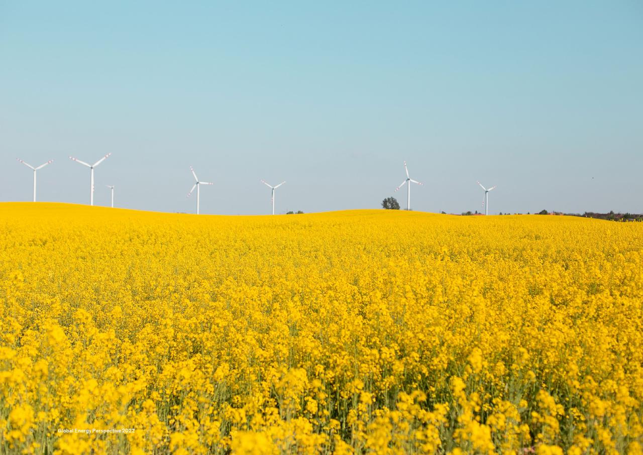 Cover slide 5 from Global Energy Perspective 2022 McKinsey