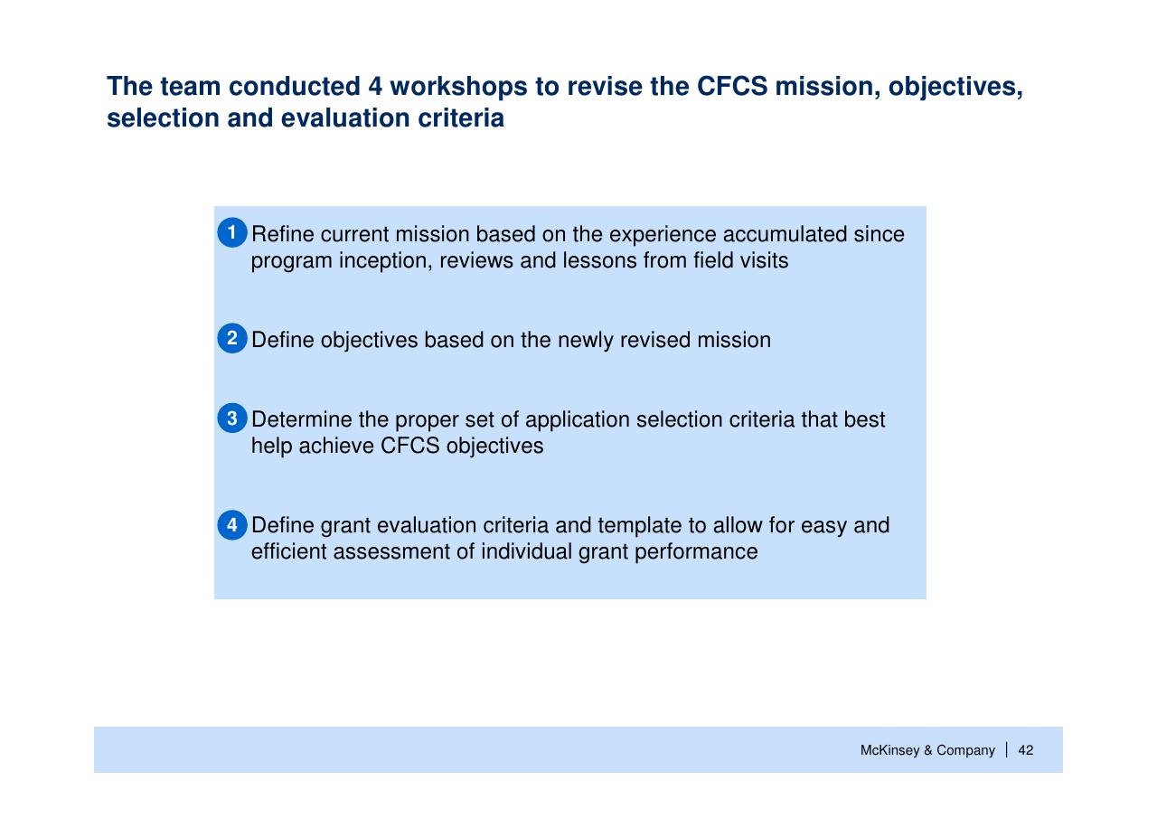 Process slide 43 from Helping Global Health Partnerships To Increase Their Impact Stop Tb Partnership McKinsey Collaboration