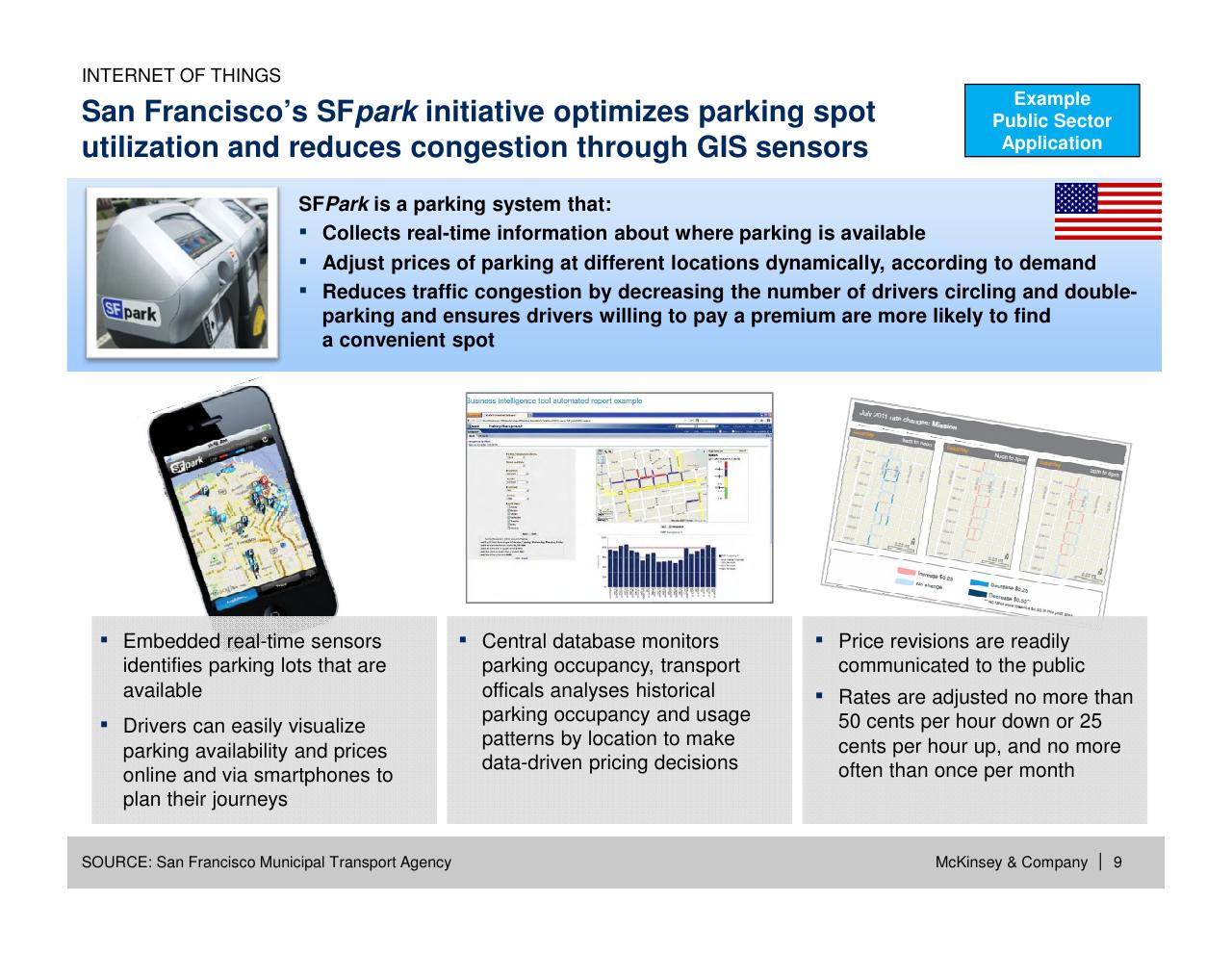 Case Study slide 10 from How Will Internet Of Things Mobile Internet Data Analytics And Cloud Transform Public Services By 2030_