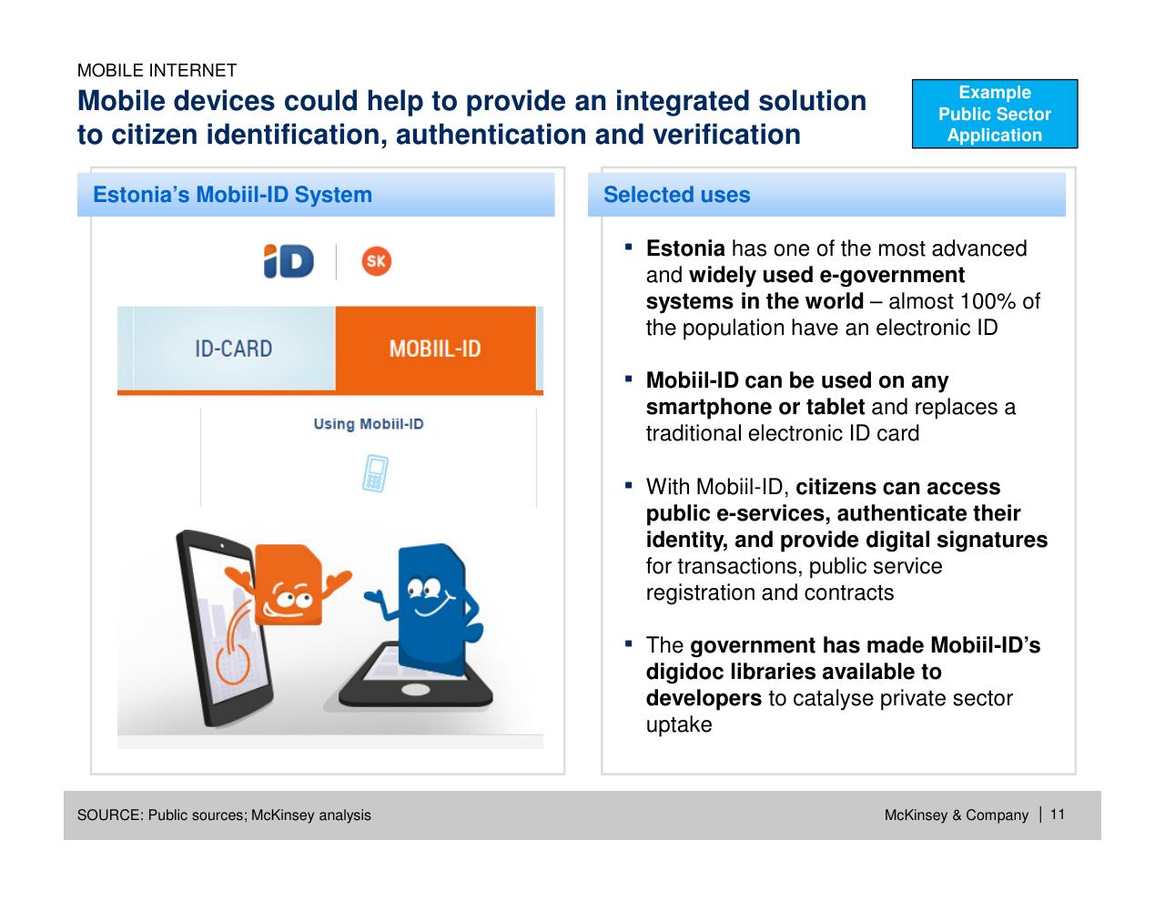 Case Study slide 12 from How Will Internet Of Things Mobile Internet Data Analytics And Cloud Transform Public Services By 2030_