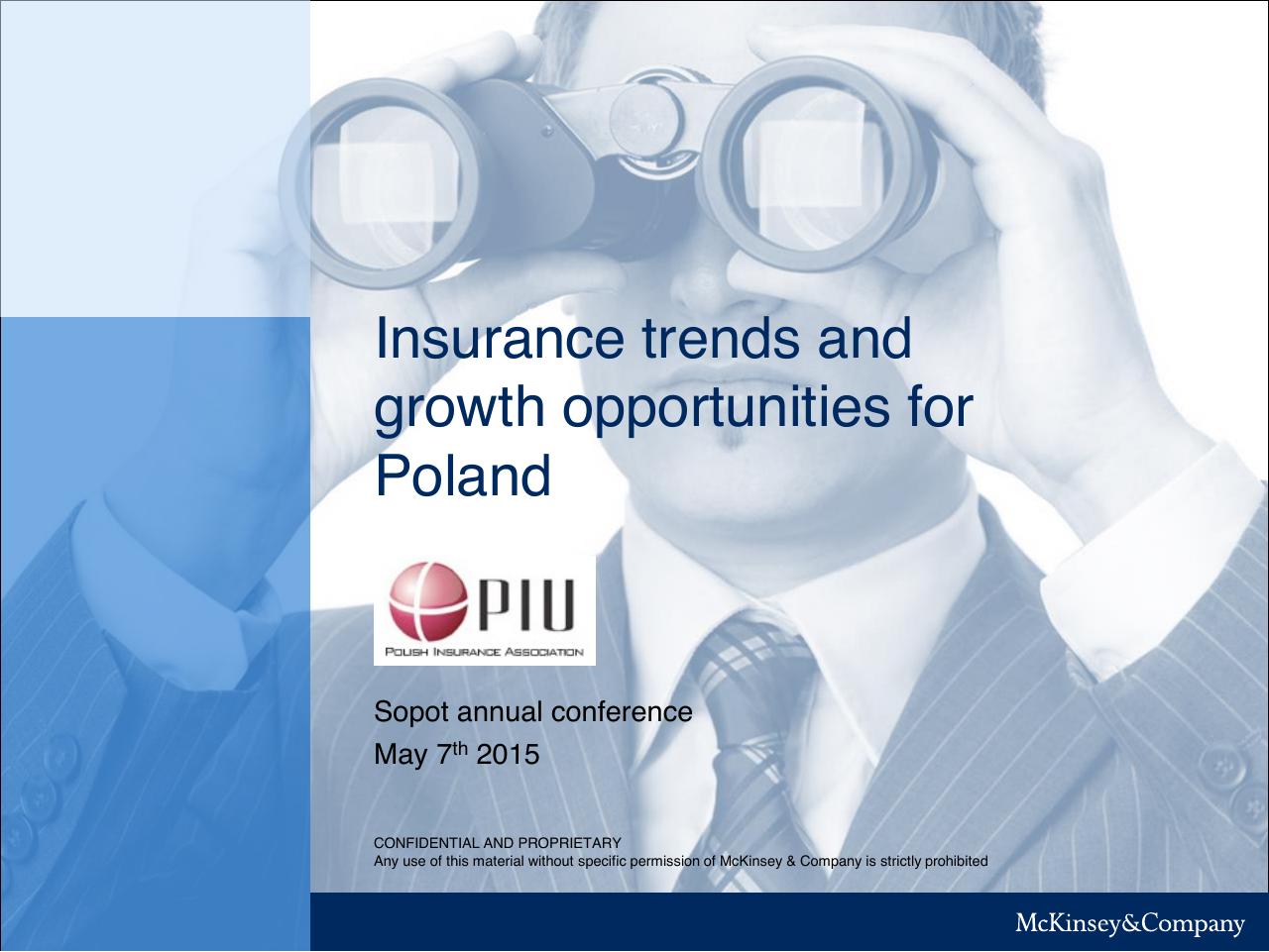 Insurance Trends And Growth Opportunities For Poland consulting deck cover