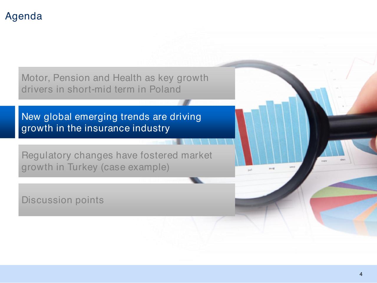 Agenda slide 5 from Insurance Trends And Growth Opportunities For Poland
