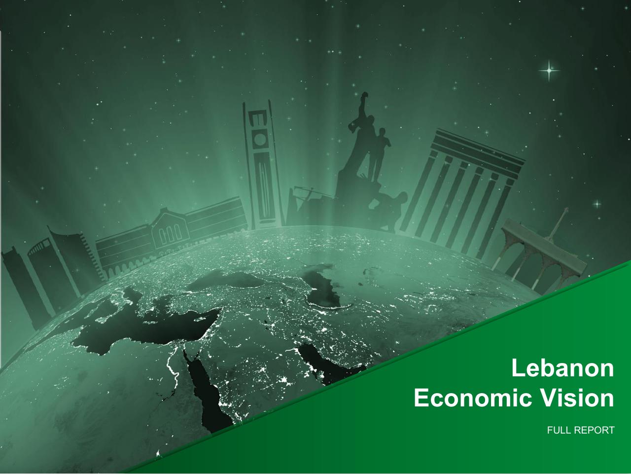 Lebanon Economic Vision consulting deck cover