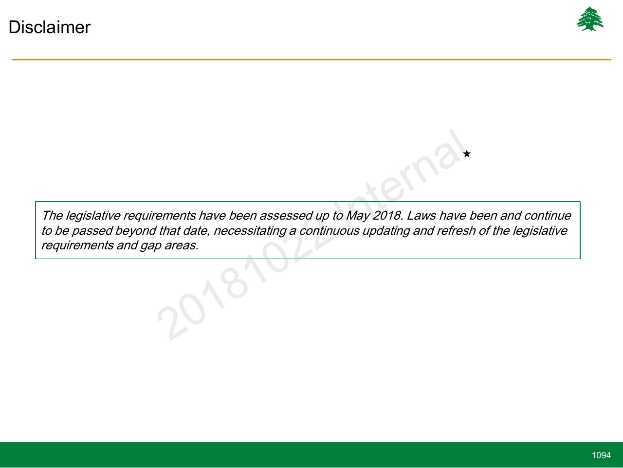 Text slide 1094 from Lebanon Economic Vision