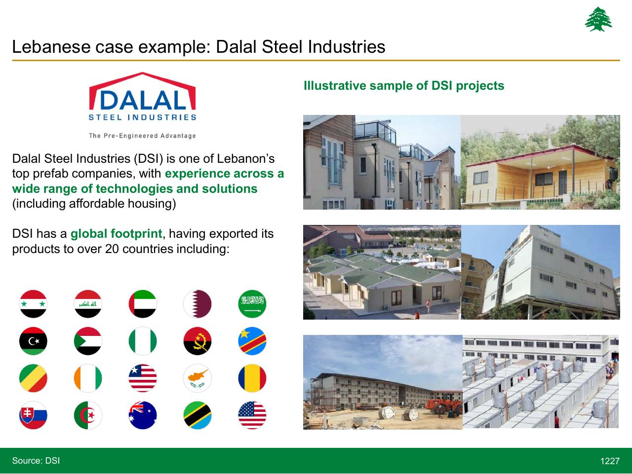 Case Study slide 1227 from Lebanon Economic Vision
