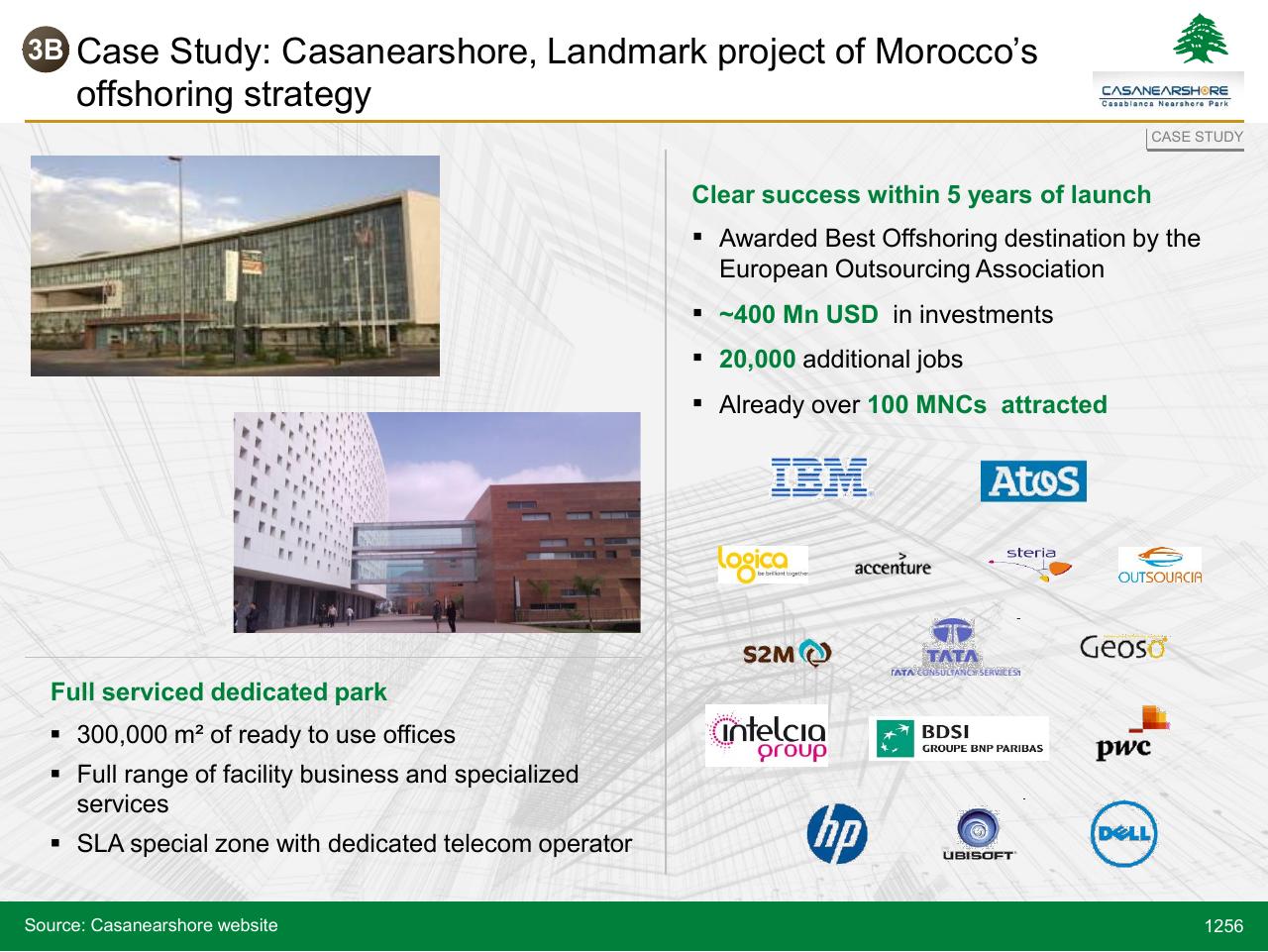 Case Study slide 1256 from Lebanon Economic Vision