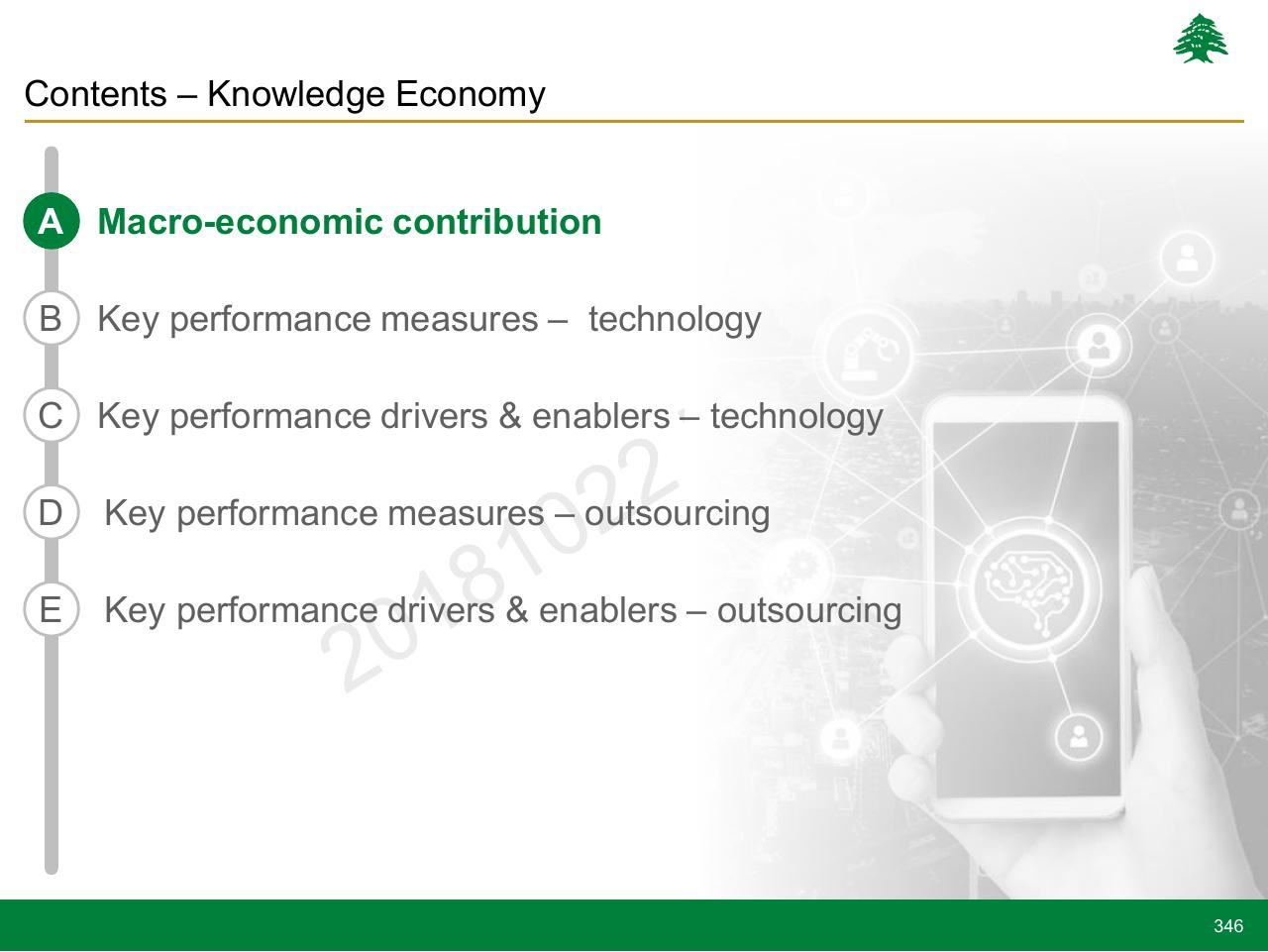Section Divider slide 346 from Lebanon Economic Vision