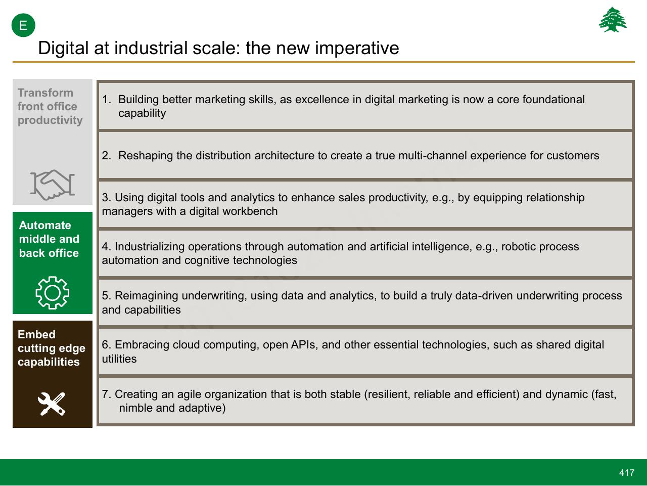 Process slide 417 from Lebanon Economic Vision
