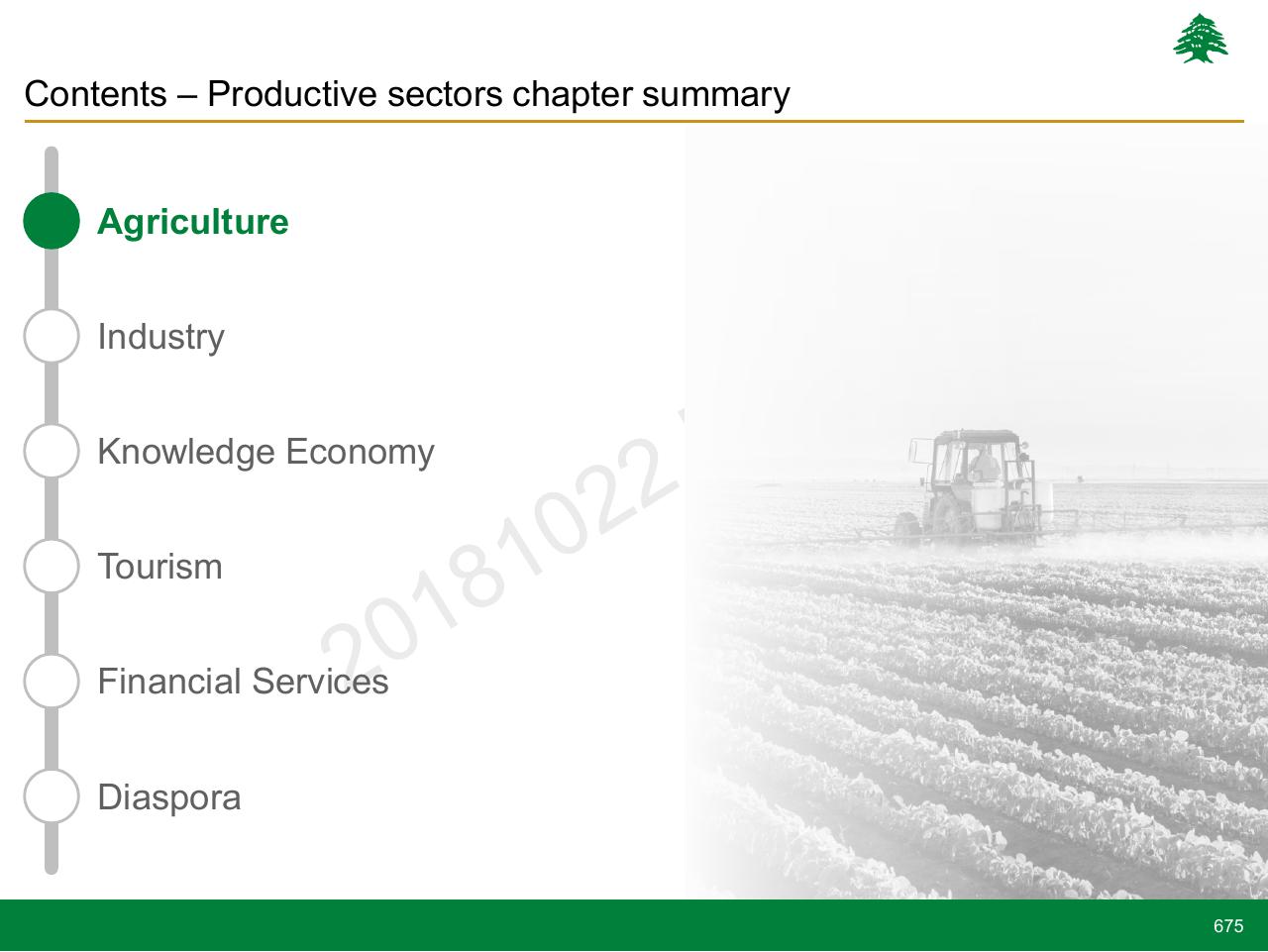 Process slide 675 from Lebanon Economic Vision