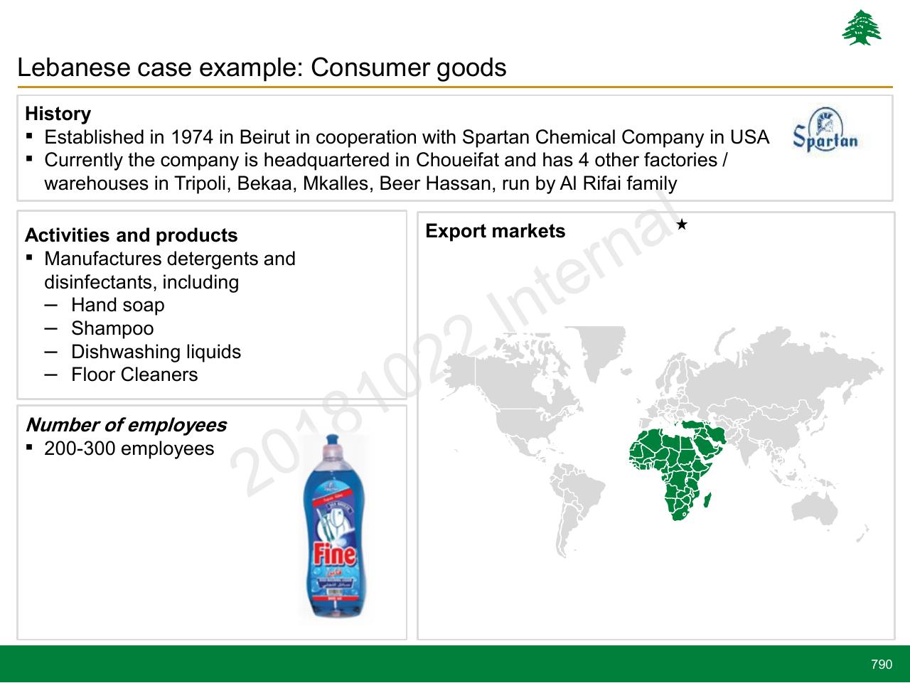 Case Study slide 790 from Lebanon Economic Vision